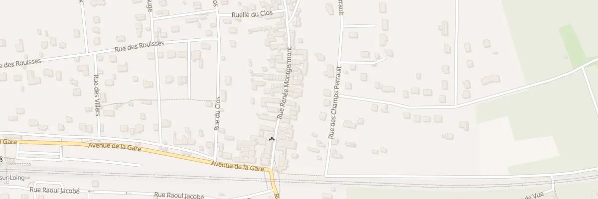 Plan du 26 Rue Renée Montgermont à Montigny-sur-Loing