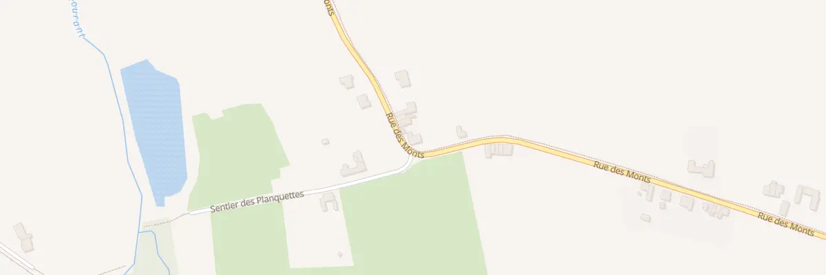 Plan du 787 Rue des Monts à La Gorgue