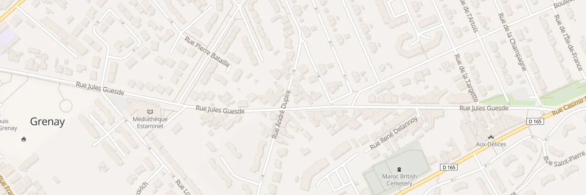 Plan du 5 Rue André Dupire à Grenay