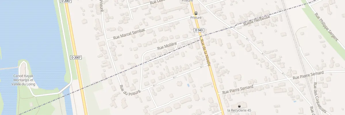 Plan du 29 Rue des Mésanges à Amilly