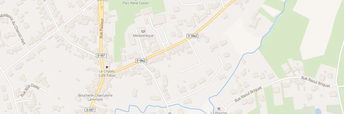 Plan du 28 Rue Jean Jaurés à Souchez
