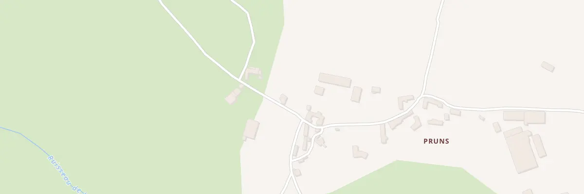 Plan du 5364 Pruns Bas à Canet-de-Salars