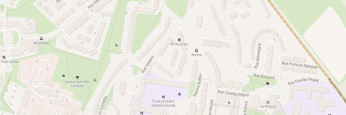 Plan du 5 Rue Condorcet à Arras