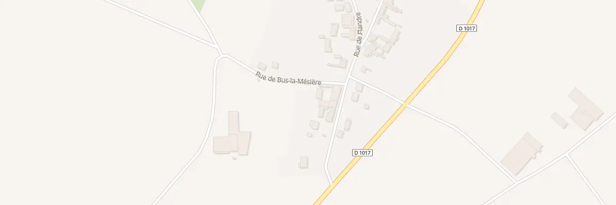 Plan du 99 Rue de Flandre à Tilloloy