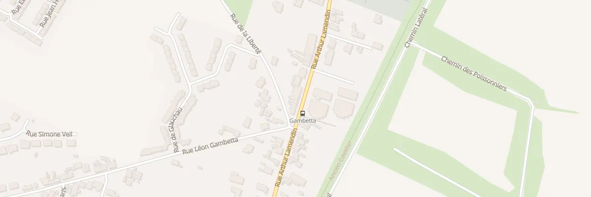 Plan du 148B Rue Arthur Lamendin à Vermelles