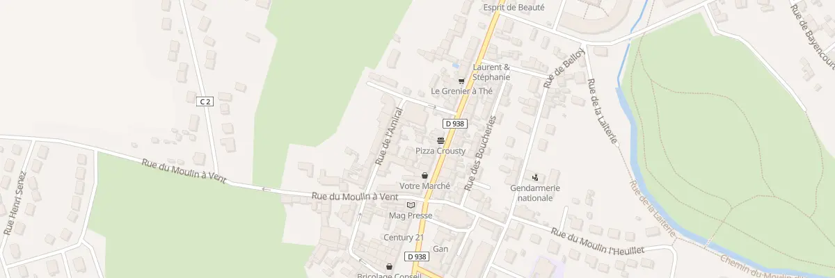 Plan du 59 Rue Georges Latapie à Ressons-sur-Matz