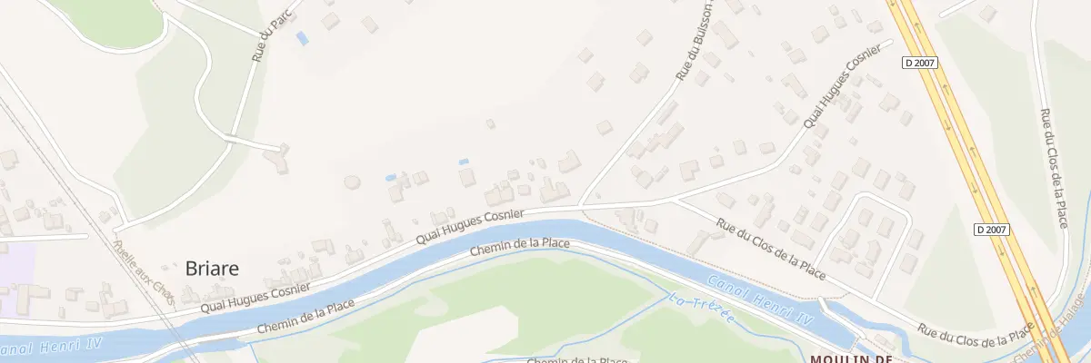 Plan du 57 Quai Hugues Cosnier à Briare
