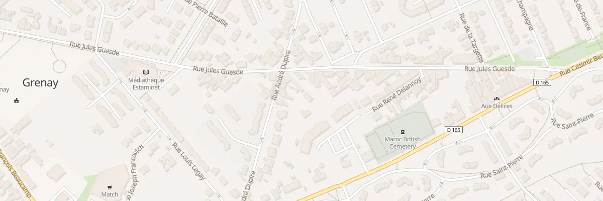Plan du 7 Rue André Dupire à Grenay