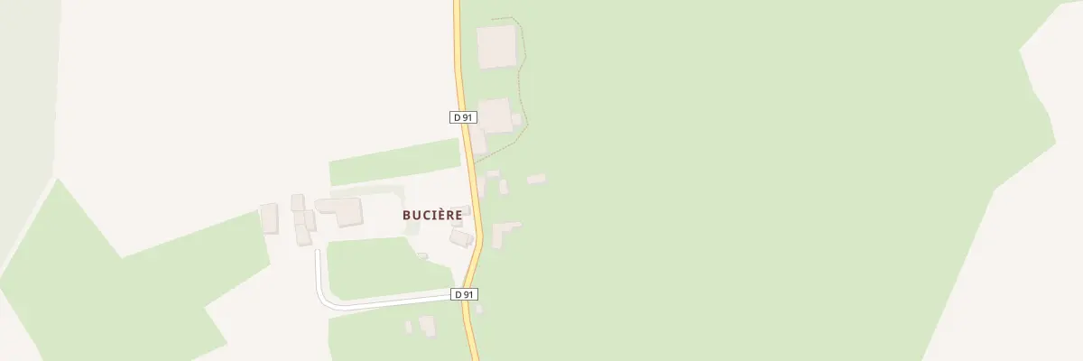 Plan du 3 Buciere à Blet