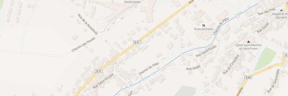 Plan du 19 Rue Mal Joffre à Châtillon-sur-Loire