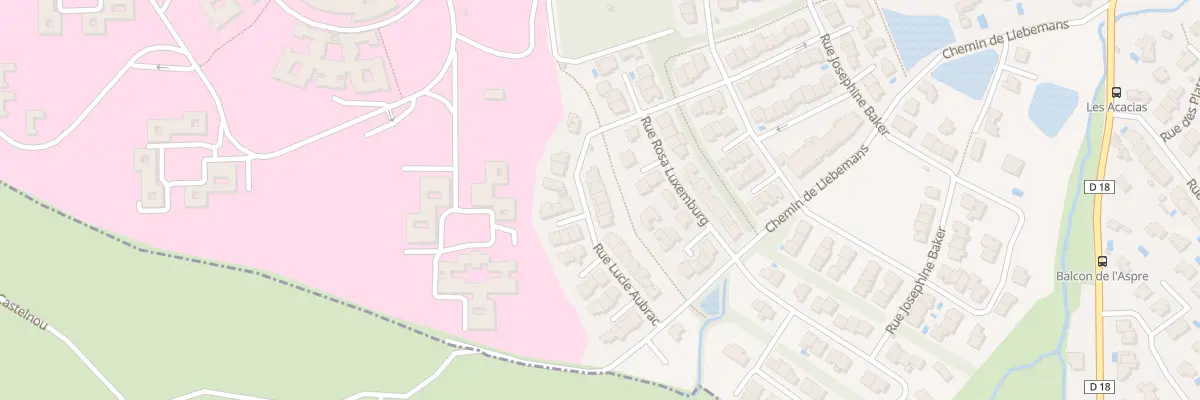 Plan du 71 Rue Lucie Aubrac à Thuir