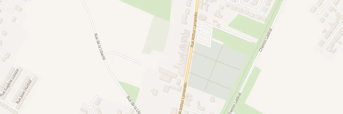 Plan du 108 Rue Arthur Lamendin à Vermelles