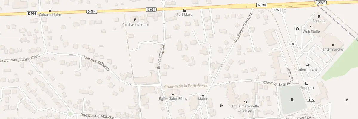 Plan du 5B Rue de l’Eglise à Montévrain