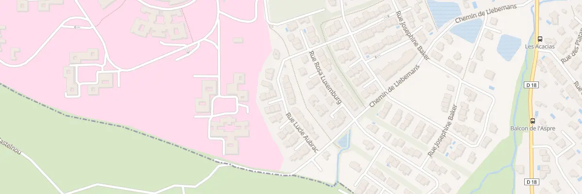 Plan du 33 Rue Lucie Aubrac à Thuir