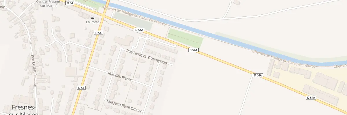 Plan du 15 Rue Henri de Guenegaud à Fresnes-sur-Marne