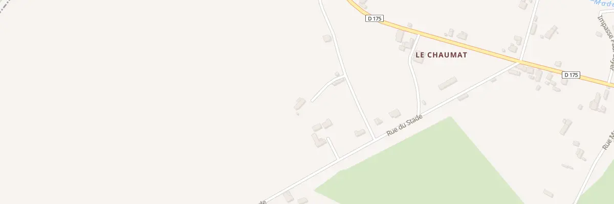 Plan du 6 Rue Pierre Vergne à Bessais-le-Fromental