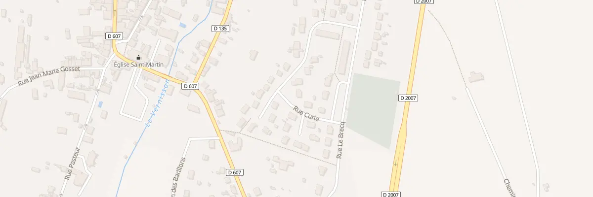 Plan du 11 Rue Curie à Nogent-sur-Vernisson