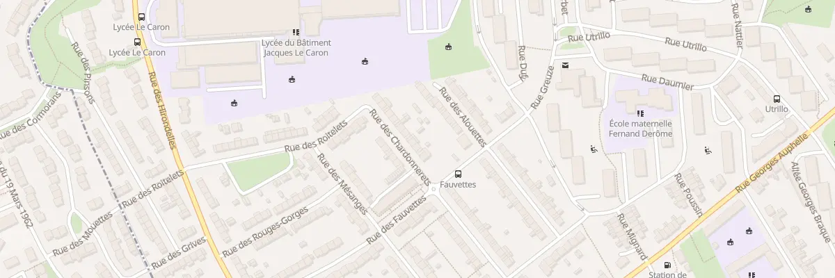 Plan du 42 Rue des Chardonnerets à Arras