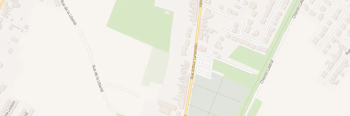 Plan du 90 Rue Arthur Lamendin à Vermelles