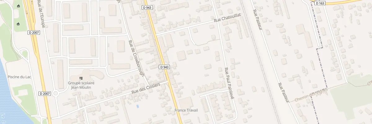 Plan du 95 Rue Deportes Internes Resistan à Montargis