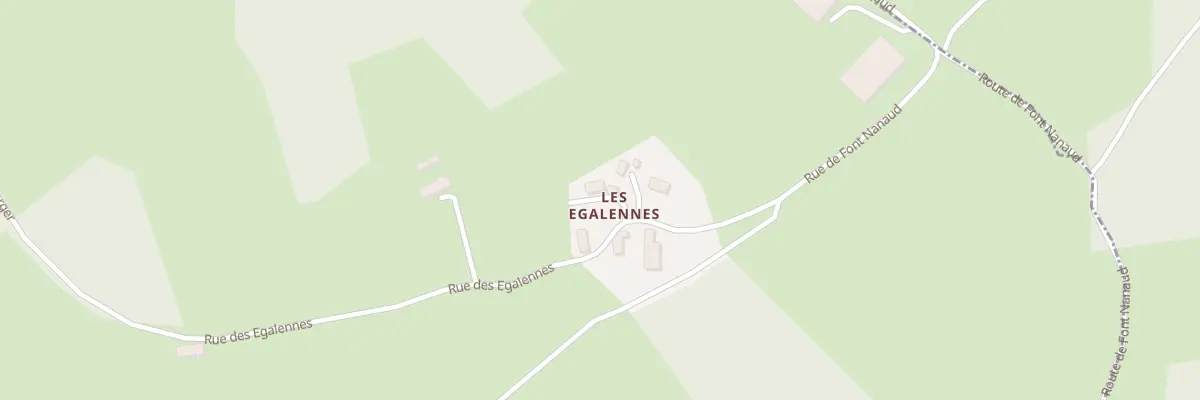 Plan du 5099 Les Egalennes à La Cellette