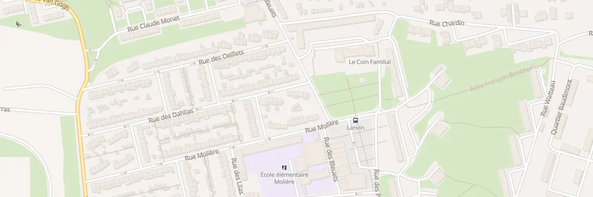 Plan du 5 Rue des Dahlias à Arras