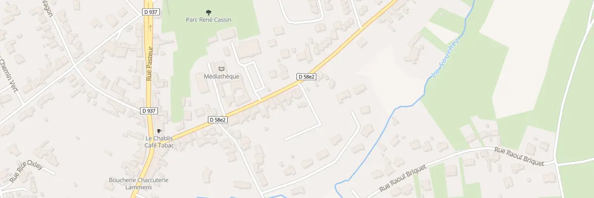 Plan du 38 Rue Jean Jaurés à Souchez