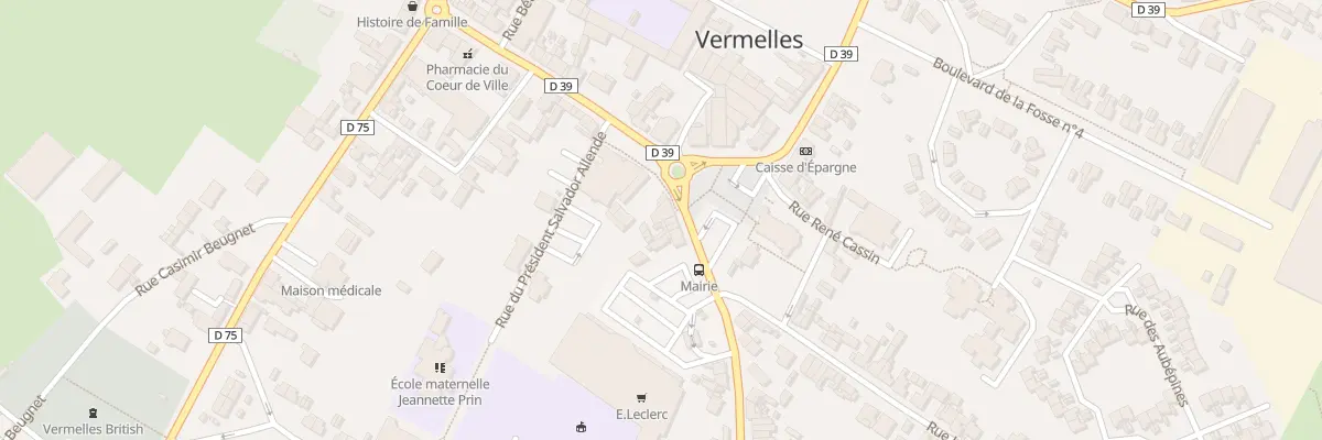 Plan du 17 Pl de la République à Vermelles