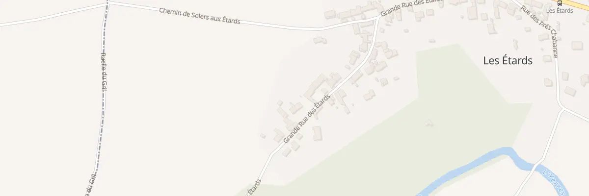 Plan du 20 Gr Grande Rue des Etards à Ozouer-le-Voulgis