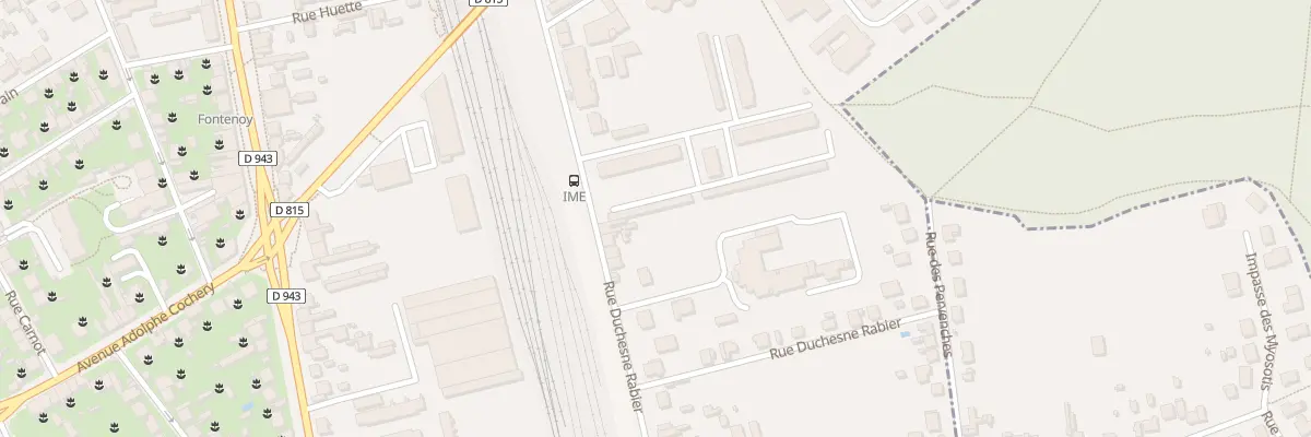 Plan du 25 Rue Duchesne Rabier à Montargis