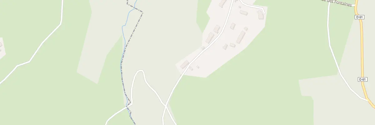 Plan du 20 Rue des Fontaines à La Goutelle