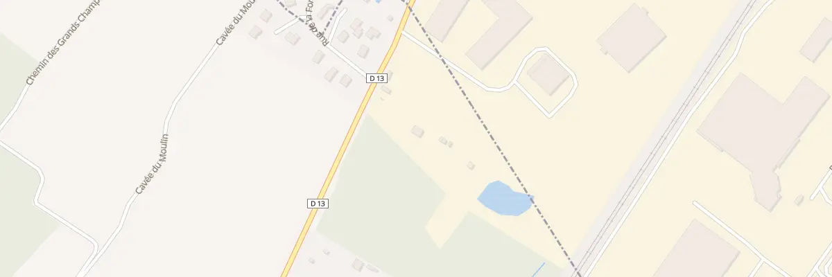Plan du 1206 Rue de la Pantoufière à Rivecourt