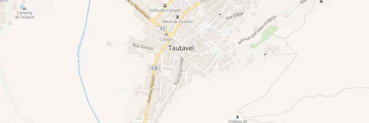 Plan du 17 Rue Victor Hugo à Tautavel