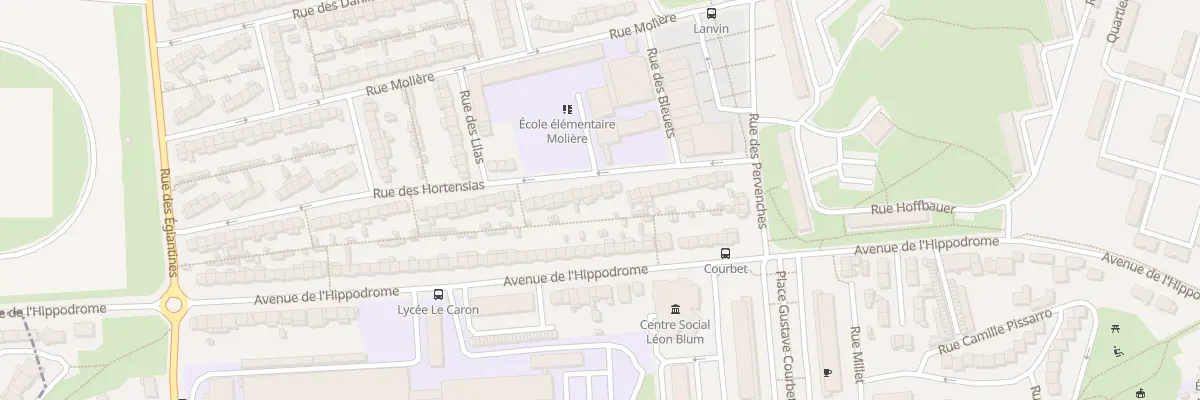 Plan du 25 Rue des Hortensias à Arras