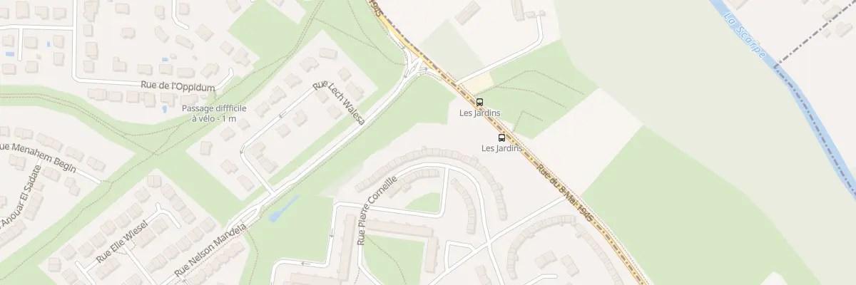 Plan du 65 Rue Pierre Corneille à Arras