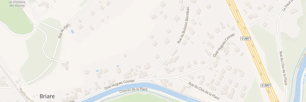 Plan du 5 Rue du Buisson Blondeau à Briare