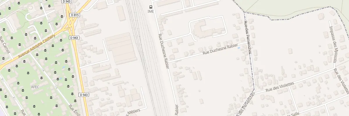 Plan du 17A Rue Duchesne Rabier à Montargis