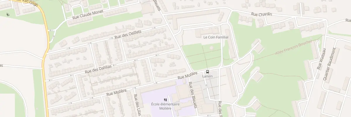 Plan du 3 Rue des Dahlias à Arras