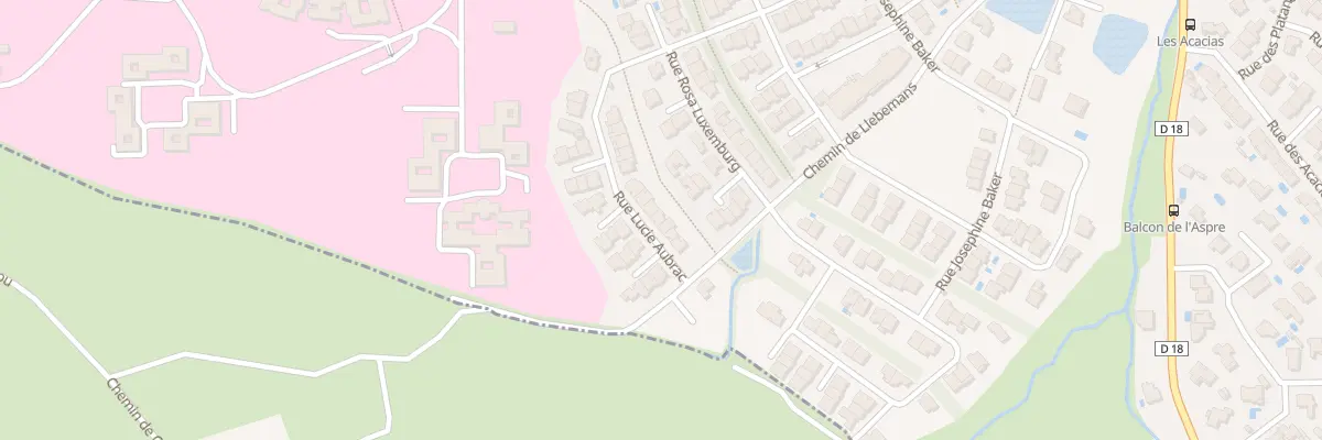 Plan du 23 Rue Lucie Aubrac à Thuir