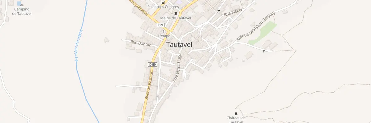 Plan du 7 Rue Ledru Rollin à Tautavel