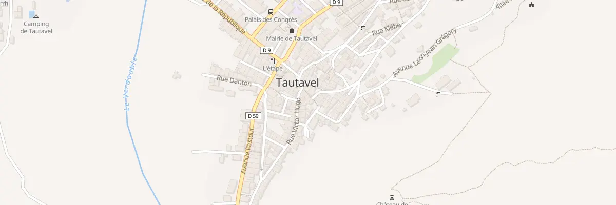 Plan du 6 Rue Voltaire à Tautavel