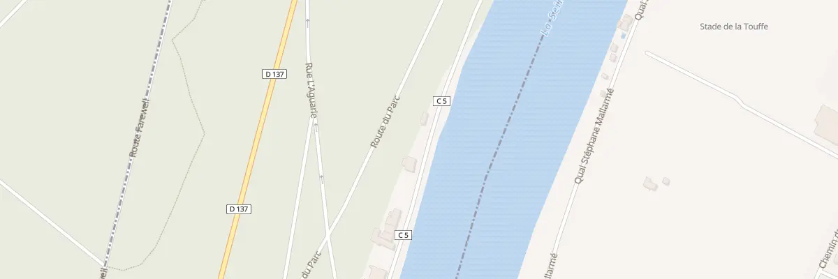 Plan du 5715 Quai des Platreries à Samois-sur-Seine