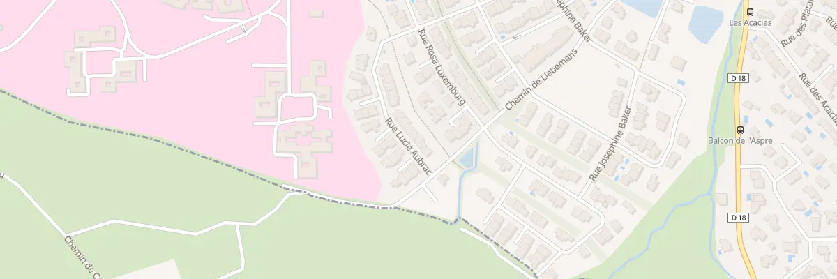 Plan du 45 Rue Lucie Aubrac à Thuir