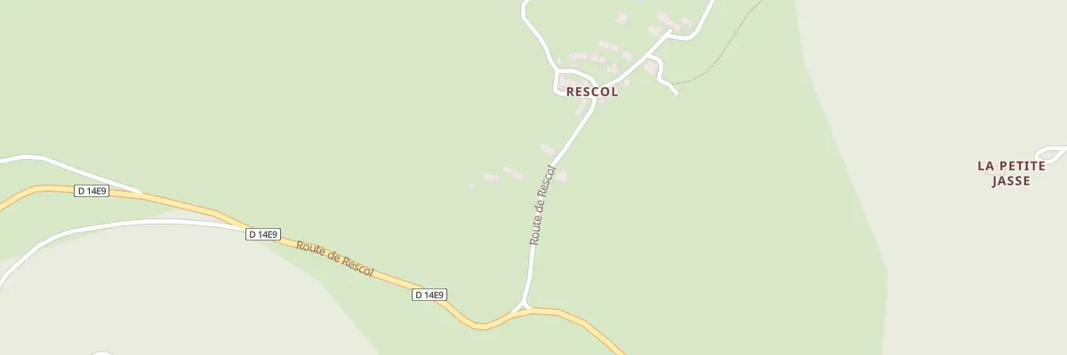 Plan du 5200 Rescol à Fraisse-sur-Agout