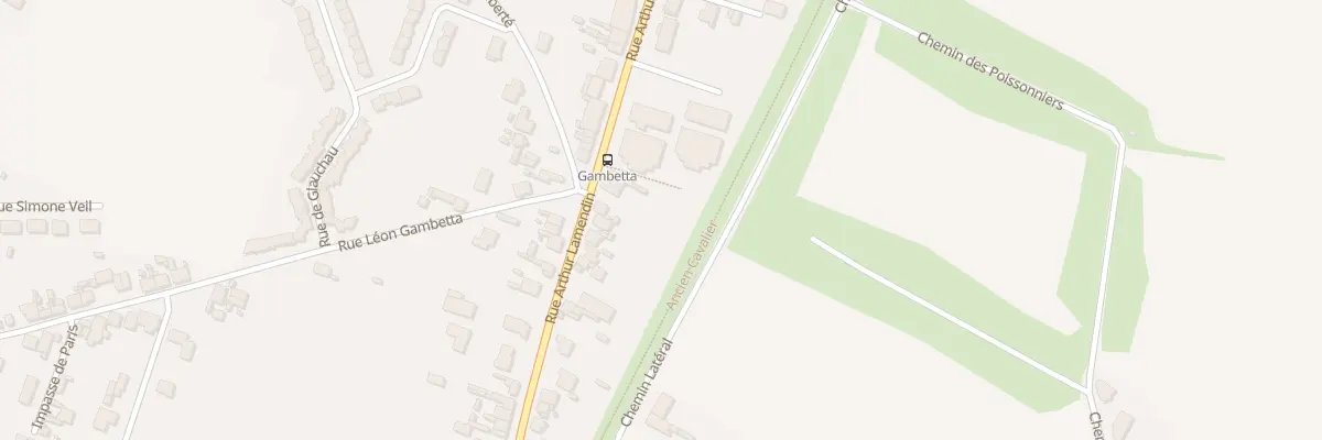 Plan du 159 Rue Arthur Lamendin à Vermelles