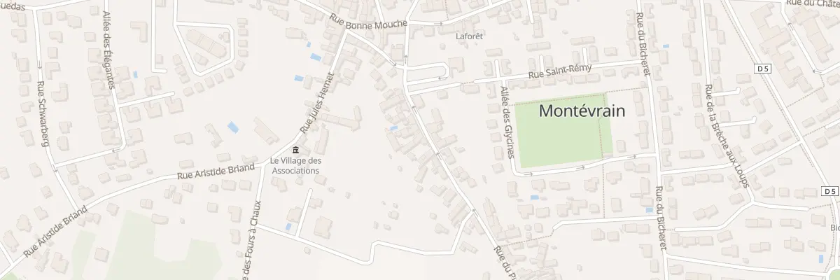 Plan du 18 Rue du Puits du Gue à Montévrain