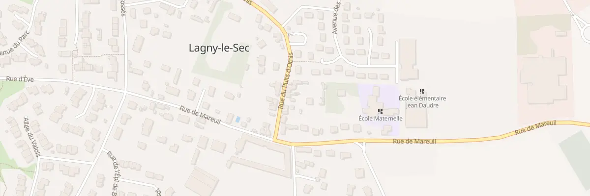 Plan du 263 Rue du Puits d’Othis à Lagny-le-Sec