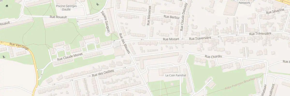 Plan du 39 Rue Mozart à Arras