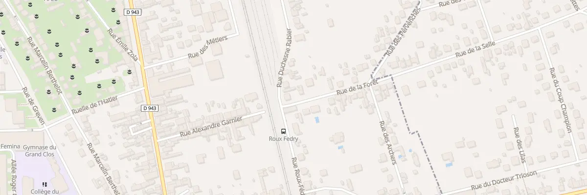Plan du 1 Rue de la Forêt à Montargis