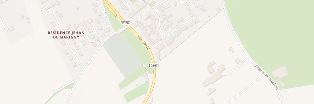 Plan du 14 Rue Carnot à Souchez